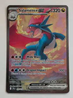 Salamence Ex 187/159 Pokemon Journey Together Special Illustration Rare NM - Image 1