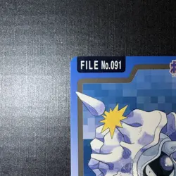 LP - Pokemon Japanese Cloyster File No. 091 Bandai Carddass Pocket Monsters - Image 2