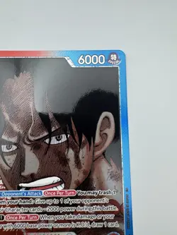 One Piece Portgas D. Ace Alt Art Leader OP13-002 L English Carrying on His Will - Image 3