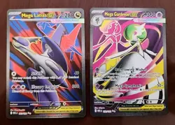 Pokemon Mega Evolutions Lot of 2 Full Art Ultra Rare’s Latias And Gardevoir 🔥🔥 - Image 1