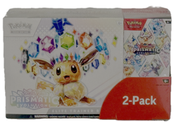 Pokemon Prismatic Evolutions Elite Trainer Box and Booster Bundle Costco 2-Pack - Image 3