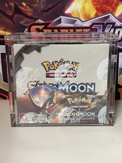 Pokemon Sun & Moon Burning Shadows Booster Box Factory Sealed W/ Ultra Pro Case 820650812309 - Image 1