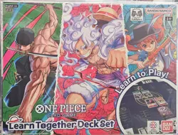One Piece Learn To Play Together Deck Set 🔥 Great Cards Inside!! - Image 1