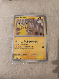Pikachu At The Museum JUMBO Promo card - Sealed - Pokemon TCG - Image 1