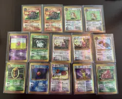 1996 Pokemon Japanese Vending Machine Sticker Card Jolteon Back Pocket Monster - Image 1