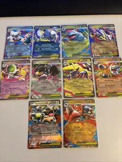 Mega Evolution Complete Double Rare EX Set Bundle (All 10 Cards) Pokemon - NM - Image 1