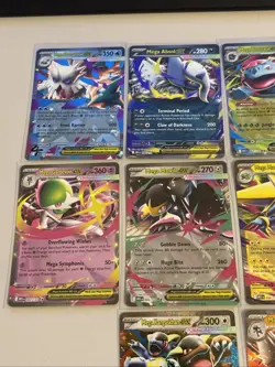 Mega Evolution Complete Double Rare EX Set Bundle (All 10 Cards) Pokemon - NM - Image 2