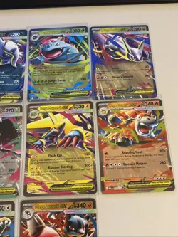 Mega Evolution Complete Double Rare EX Set Bundle (All 10 Cards) Pokemon - NM - Image 3