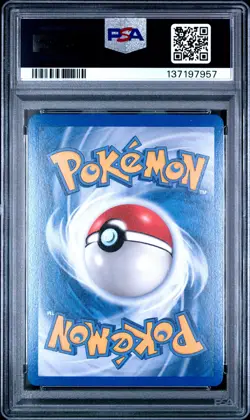 2004 POKEMON EX HIDDEN LEGENDS #9 MACHAMP-REVERSE FOIL PSA 9 - Image 2