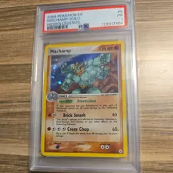Machamp HOLO 9/101 EX Hidden Legends 2004 Pokemon Card PSA 1 🔥 POP 3 - Image 1