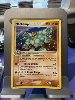 Machamp Holo Rare Card 9/101 Pokemon TCG Hidden Legends - Image 1