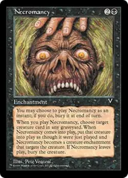 MTG - NECROMANCY - Visions (U) - Image 1