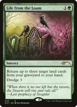 MTG Magic the Gathering Life from the Loam (8/1164) Secret Lair Drop Series NM - Image 1