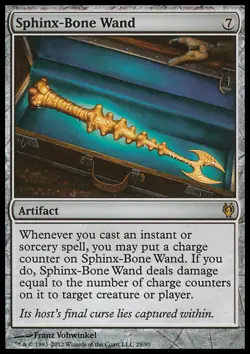 MTG Magic the Gathering Sphinx-Bone Wand (29/93) DD Izzet vs. Golgari LP - Image 1