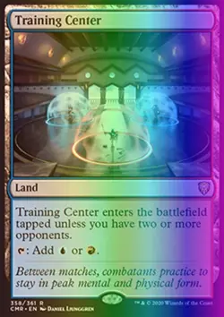 MTG Magic the Gathering Training Center (358/794) Commander Legends LP FOIL - Image 1