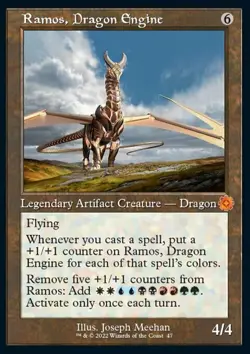 MTG Ramos, Dragon Engine (47/126) The Brothers' War Retro Artifacts NM - Image 1