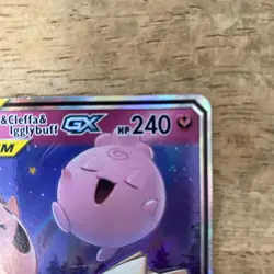 Pokemon Card - Togepi & Cleffa & Igglybuff GX Cosmic Eclipse 143/236 Ultra Rare - Image 3