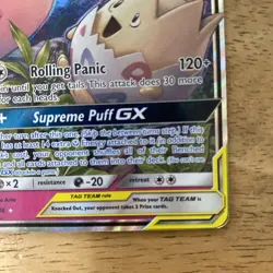 Pokemon Card - Togepi & Cleffa & Igglybuff GX Cosmic Eclipse 143/236 Ultra Rare - Image 5