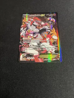 Pokemon Team Magma's Groudon EX Ultra Rare Holo 15/34 Double Crisis (DCR) LP - Image 2