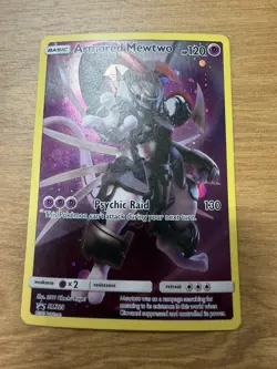 Armored Mewtwo #SM228 Sun & Moon Promo LP/MP Pokemon 2019 - Image 1