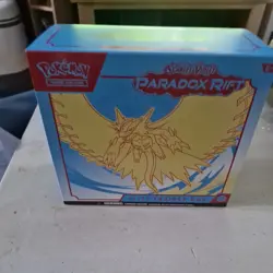 Paradox Rift ETB Blue Roaring Moon Pokemon TCG Open Read description - Image 2