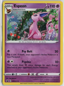 Pokemon Espeon - SWSH174 SWSH: Sword & Shield Promo Cards NM card - Image 1