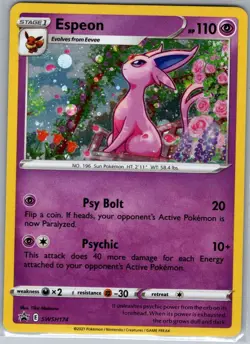 Espeon SWSH174 SWSH: Sword & Shield Promo Cards - Pokemon Card - NM - Image 1