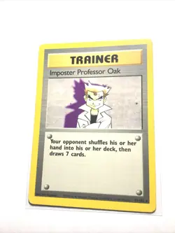 IMPOSTER PROFESSOR OAK - 73/102 - Base Set - Pokemon Card - PL - Image 1