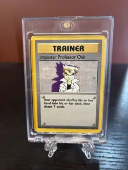 IMPOSTER PROFESSOR OAK - 73/102 - Base Set - Pokemon Card - PL - Image 1
