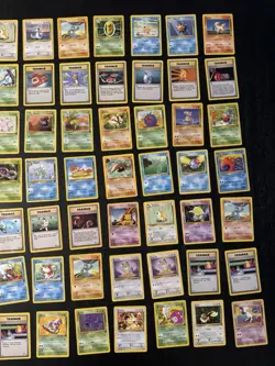 84 Card Vintage Pokemon Card Lot Base Set Jungle Fossil Base Set 2 Rocket - Image 5