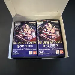 17x One Piece Card TCG OP-14 Sleeved Booster Packs Lot English DEAD PACKS Azure - Image 1