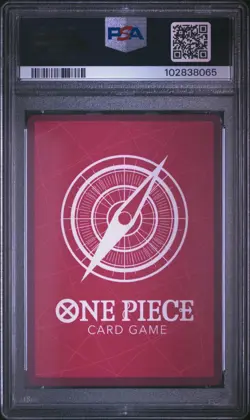 2024 ONE PIECE STARTER DECK ST14-3D2Y #001 MONKEY D. LUFFY PSA 10 - Image 2