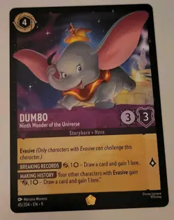 Disney Lorcana TCG - Fabled: Dumbo (045/204) - Legendary - Near Mint - Image 1