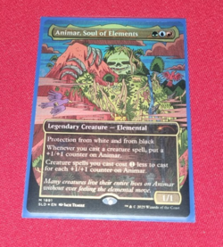 Magic the Gathering Animar, Soul of Elements Foil Secret Lair Used - Image 1