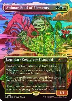 MTG - Animar, Soul of Elements - Foil - Secret Lair - Magic the Gathering - EDH - Image 1