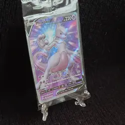 SEALED Mewtwo V SWSH229 Black Star Promo Full Art Holo Pokemon GO TCG 2022 NM - Image 4