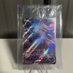 SEALED Mewtwo V SWSH229 Black Star Promo Full Art Holo Pokemon GO TCG 2022 NM - Image 1
