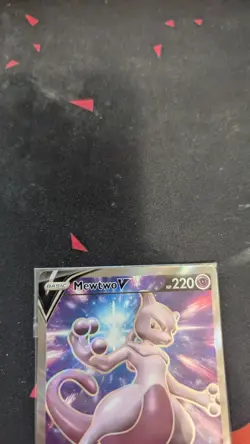 SEALED Mewtwo V SWSH229 Black Star Promo Full Art Holo Pokemon GO TCG 2022 NM - Image 2