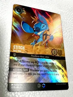 Disney Lorcana Stitch - Rock Star (Store Championship) 30/P1 Promo Enchanted 🔥 - Image 4