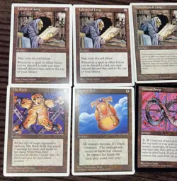 Mtg artifacts lot- 6 cards- The rack, Bosium Strip, Kormus Bell, Library Leng 3x - Image 4