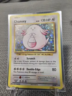 Pokemon TCG Chansey 70/108 Base Set - Great Condition - Original WOTC Card - Image 1