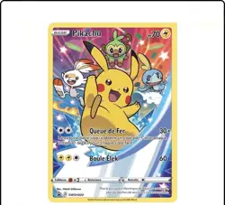 Pokemon Pikachu SWSH020 Promo Card Nintendo SWSH Promo English TCG - Image 1