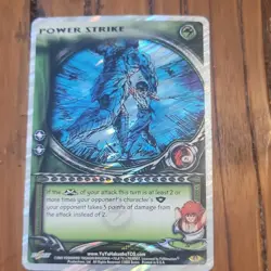 Yu Yu Hakusho TCG Ghost Files Power Strike Holo Attack Card Score 2003 NM - Image 1