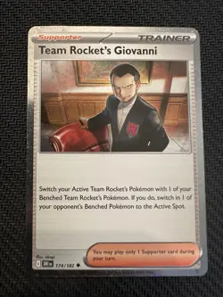 Team Rocket's Giovanni (Cosmos Holo) - Miscellaneous Cards & Products (MCAP) 174 - Image 1