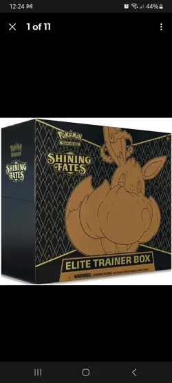 Shining Fates Elite Trainer Box ETB SW&SH Pokemon Cards TCG Brand New and Sealed - Image 1