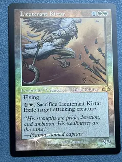 MTG Lieutenant Kirtar (Retro Frame) Foil Dominaria Remastered DMR NM - Image 1