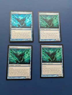 MTG Mindshrieker X4 (1X FOIL): Innistrad #67 - NM+ - Image 1