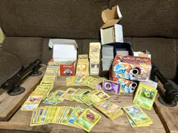 Huge Collection Bulk Lot of 100 Pokemon Cards Mixed WOTC NEO GYM ROCKET BASE 2 - Image 1