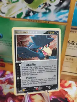Pokemon Karte Card Kramurx Murkrow Ex Unseen Forces Reverse Stamp Holo Exc- - Image 1