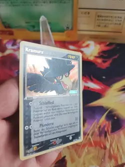 Pokemon Karte Card Kramurx Murkrow Ex Unseen Forces Reverse Stamp Holo Exc- - Image 3